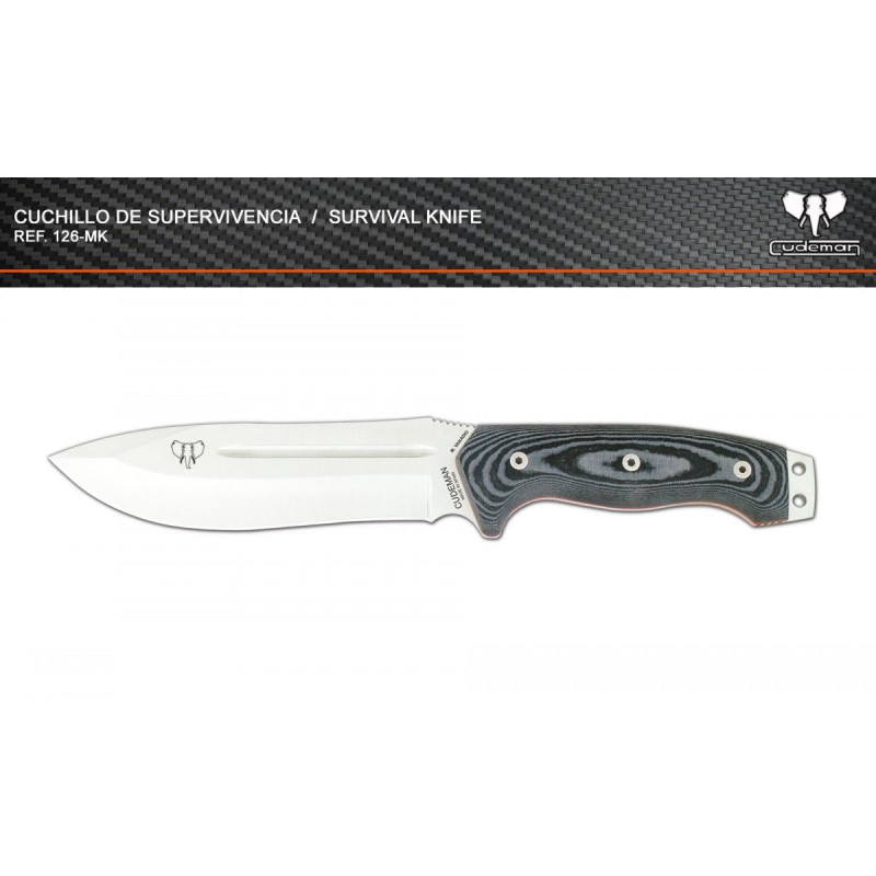 Coltello da sopravvivenza 126-M-K Mod. SPARTAN (KYDEX) Cudeman