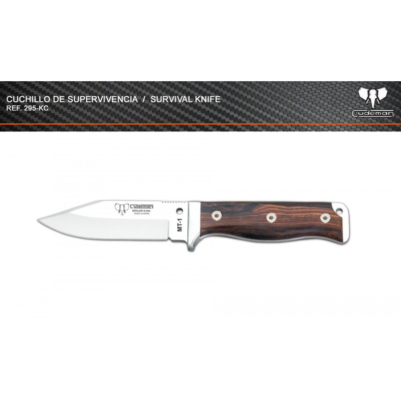 295-KC Mod MT-1 (Böhler) (KIY COMPLETO) Cudeman Survival knife