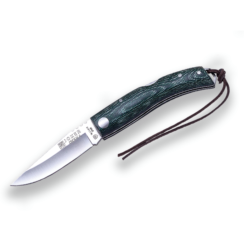 COLTELLO SPORTIVO MICARTA IBERIAN JOKER , ACCIAIO INOSSIDABILE MOVA 1.4116 E LUNGHEZZA DELLA LAMA DI 7,5 CM.