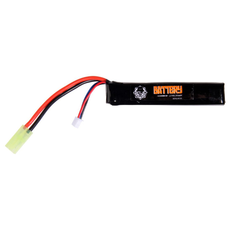 BATTERIE LIPO 7.4V 800MAH 15C DUEL CODE