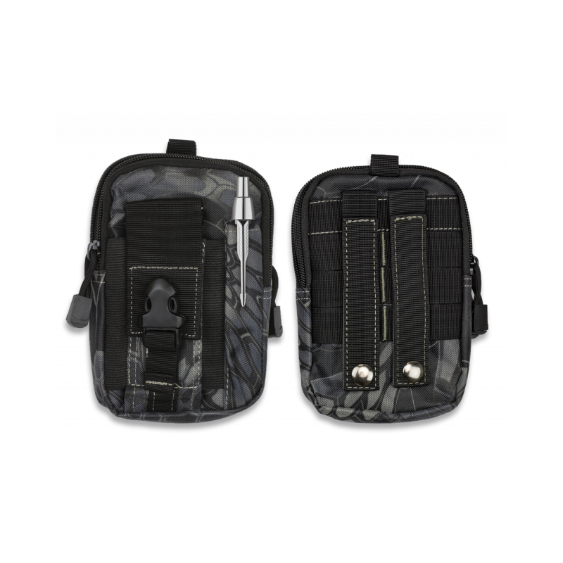 Borsa Barbaric Camo Python Nero