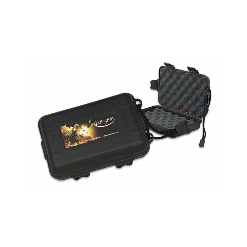 Caja ABS Negra (12x8x4)