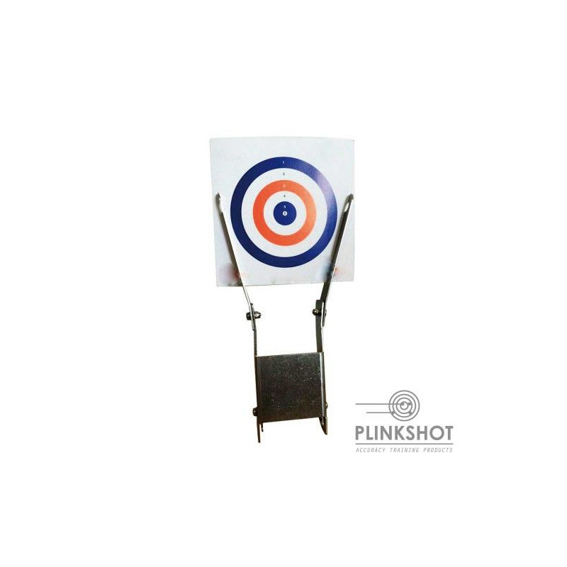 Foldable support for Plinkshot target