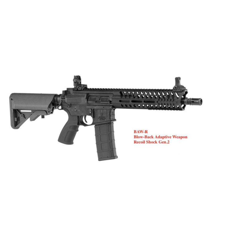 BO DYNAMICS (AR05120) COMBAT LT595 BAW CQB 105 BLACK AIRSOFT AEG RIFLE
