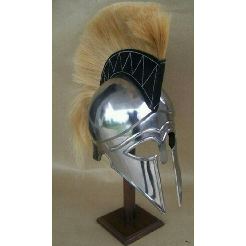 Elmo corinzio con pennacchio