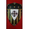 875 Escudo de madera Cruzados