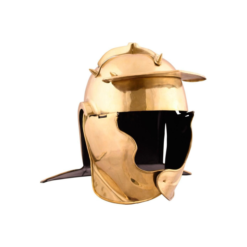 1780000100 Auxiliary brass infantry helmet