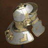 1716630401 Casco Italic -H-, acero y latón