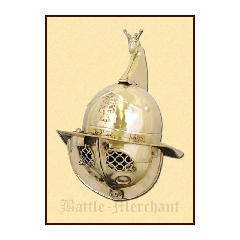 1716620800 Thracian Gladiators Helmet, Brass
