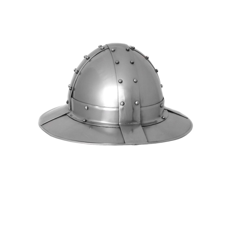 1716902600 Cappello medievale in ferro e acciaio da 1,6 mm
