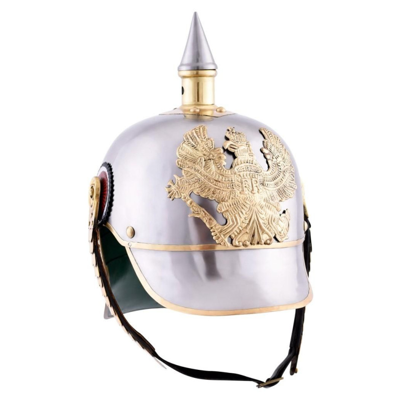 1716603501 Preußen 1889 Spitzhelm Kürassierhelm, Stahl