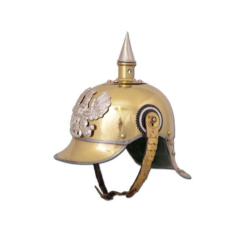 1716603500 Helmet with prussia 1867 tips, brass