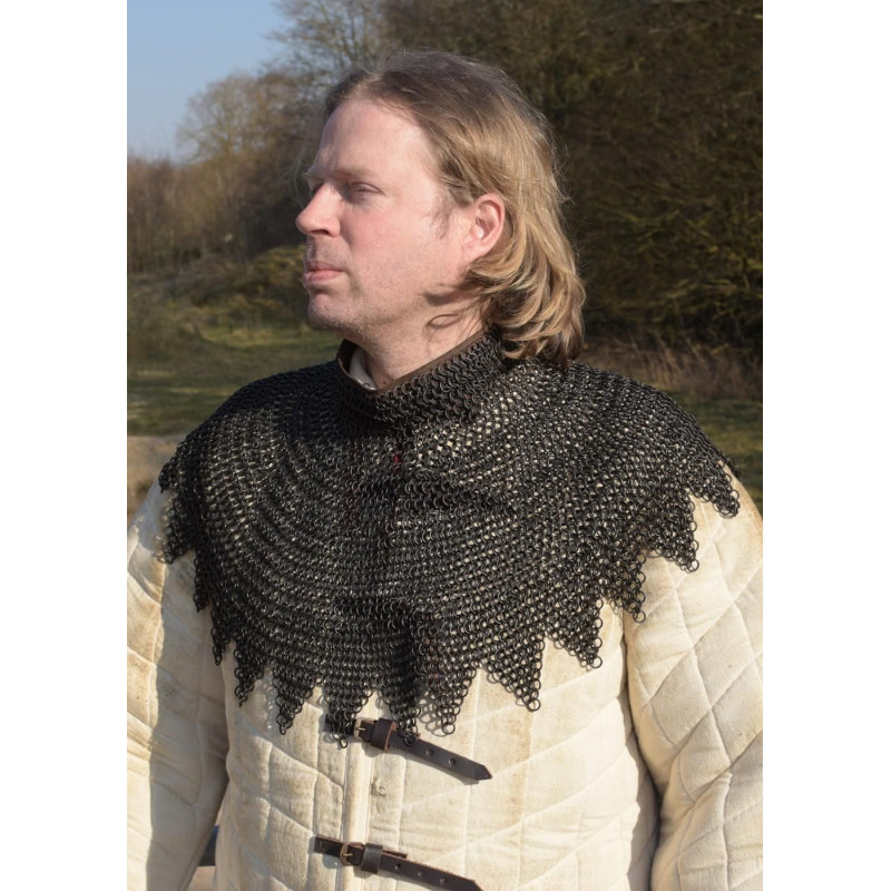 BMSB-BM Episcopal necklace or bishops coat of black mesh