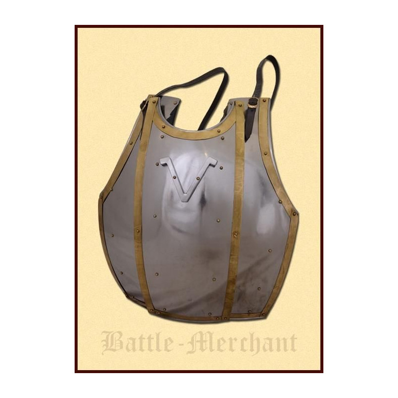 1016608602 Corazza tardo medievale o pettorale di Coira