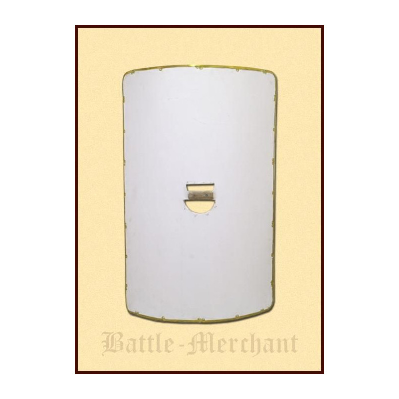 1116385305 Scudo legionario con copertura in lino, non verniciato