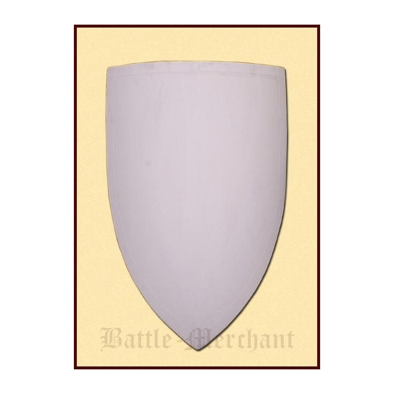 1101062201 Escudo de madeira medieval, em branco para auto-pintura