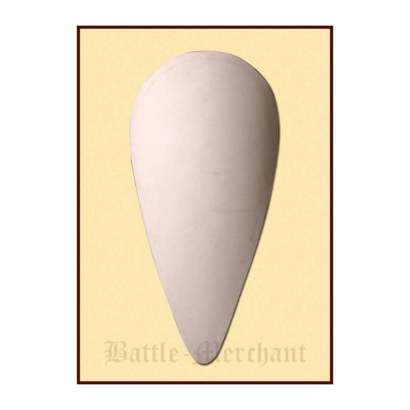 1116675600 Escudo normando de madera, en blanco para pintar