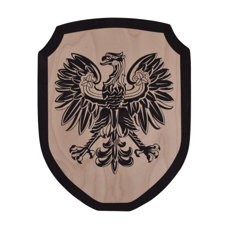 1580370400 Coat of arms Wooden knight for children wooden eagle