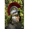 20012250 Casco trooper romano con pluma roja
