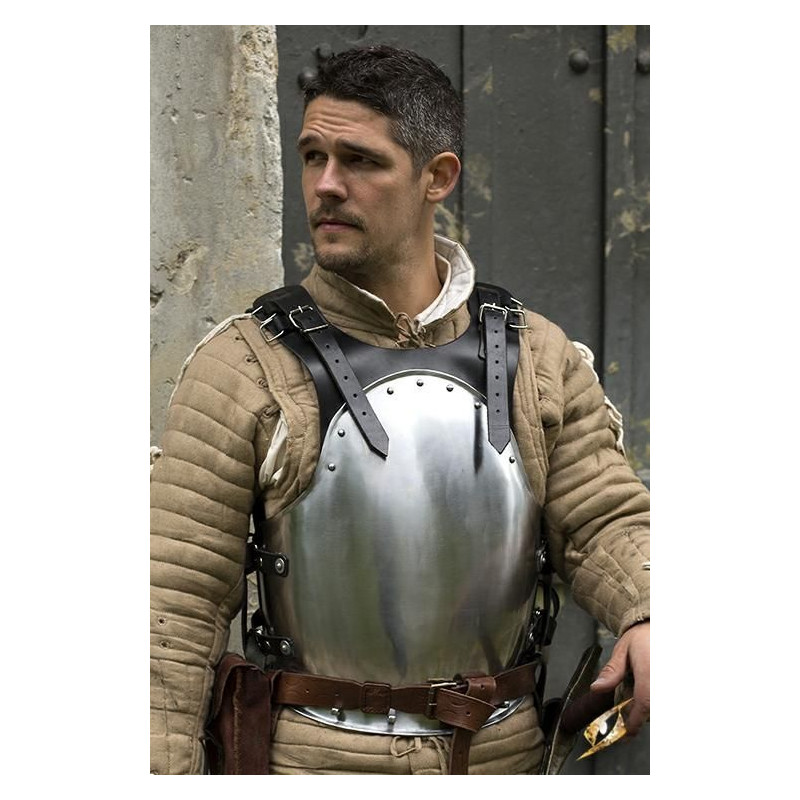 20051650 Mercenario dell'armatura del torso. Nero