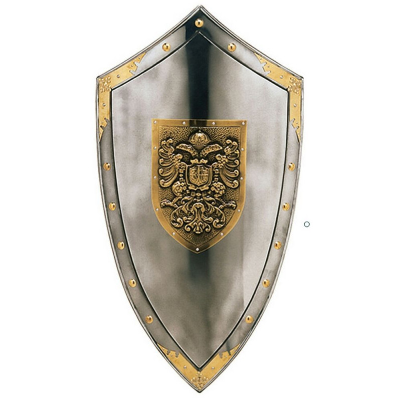 Bicephalous medieval shield 9706