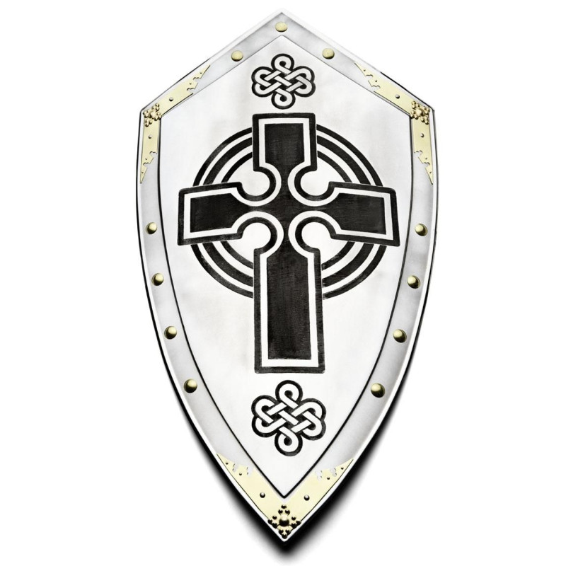 9650 Christian cross shield