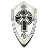 965.0 Escudo de cruz cristiana