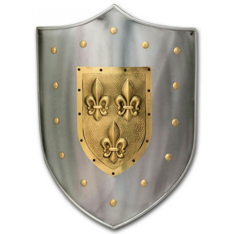 9633 Fleur-de-lis shield