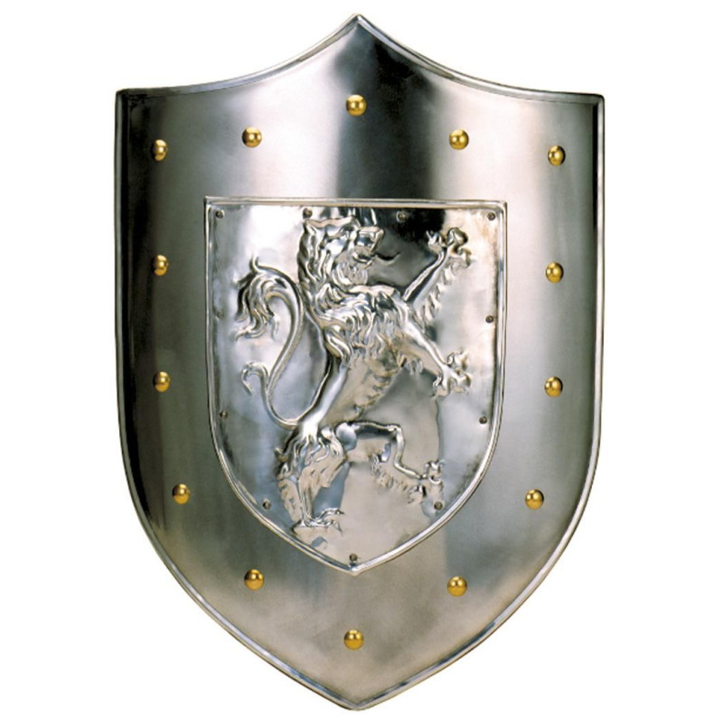 961 Rampant lion shield