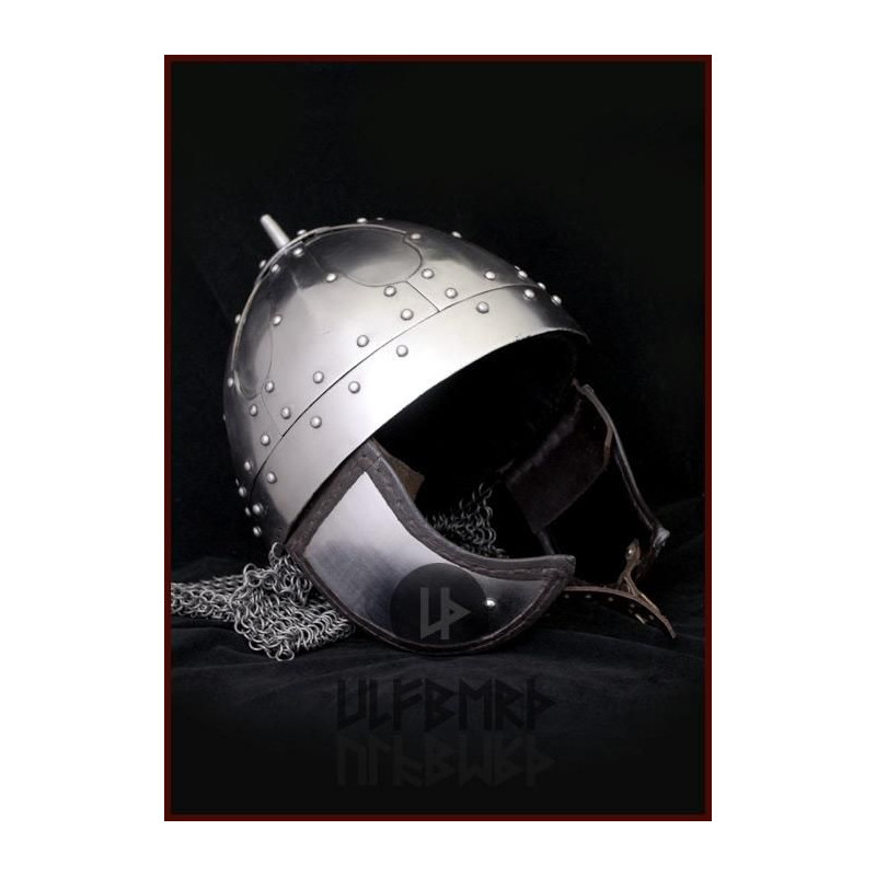 ULF-HM-20 Casco con mejilla y pectoral, acero de 2 mm