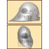 ULF-HM-09 Casco aleman Schaller, acero de 2 mm