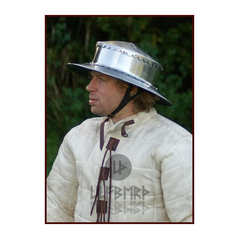 ULF-HM-05 Iron hat, straight shape, 2 mm steel