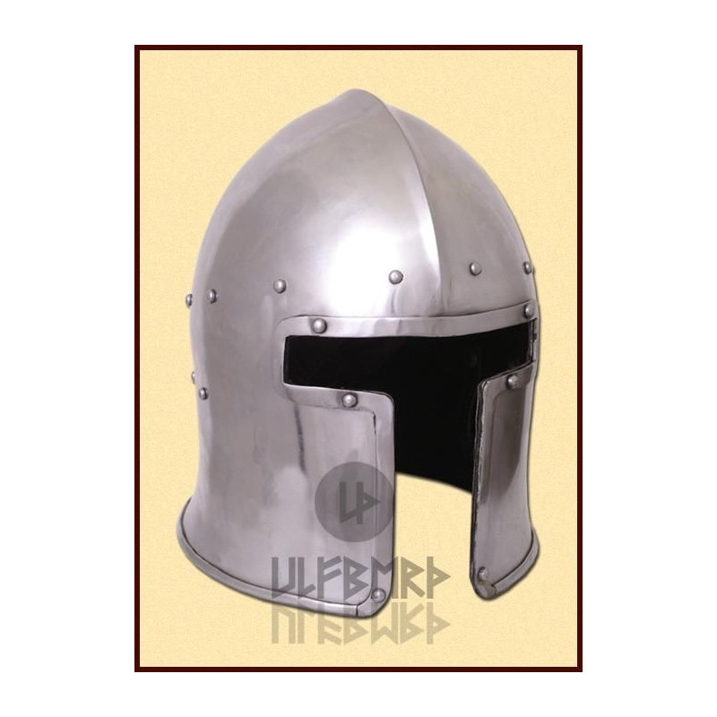 ULF-HM-11 Italienischer Barbuta-Rumpf, 1440 c, 2 mm Stahl