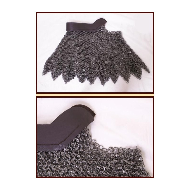 ULF-RRR-AV Protector de cuello remachado para añadir al casco