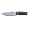 Cuchillo J&V CHACAL MAKRO MICARTA NEGRA FUNDA CORD