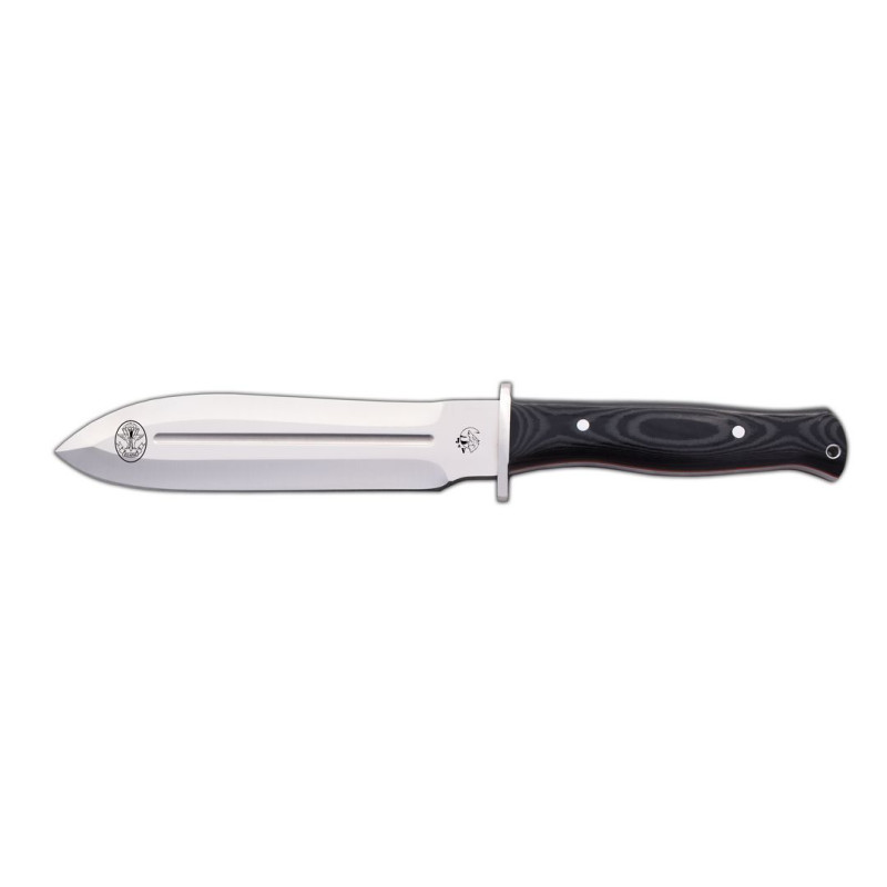 J&V Knife Model EZAPAC BLACK MICARTA