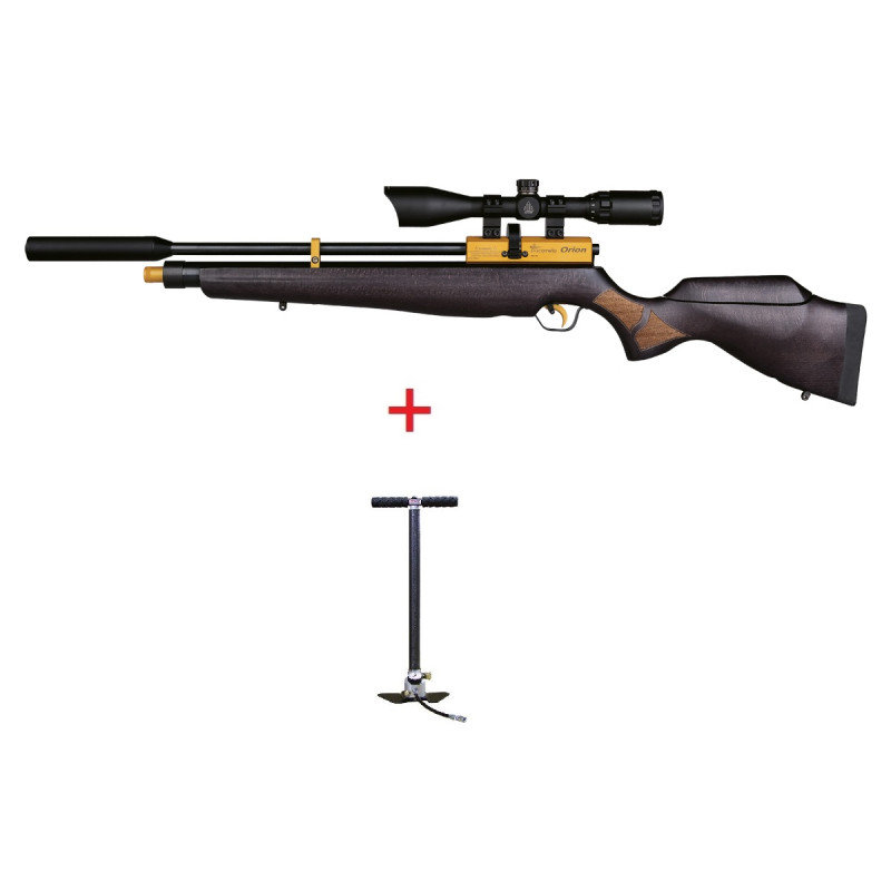ORION GOLD LONG COMETA PCP AIRGUN + PUMP+SCOPE 5.5MM