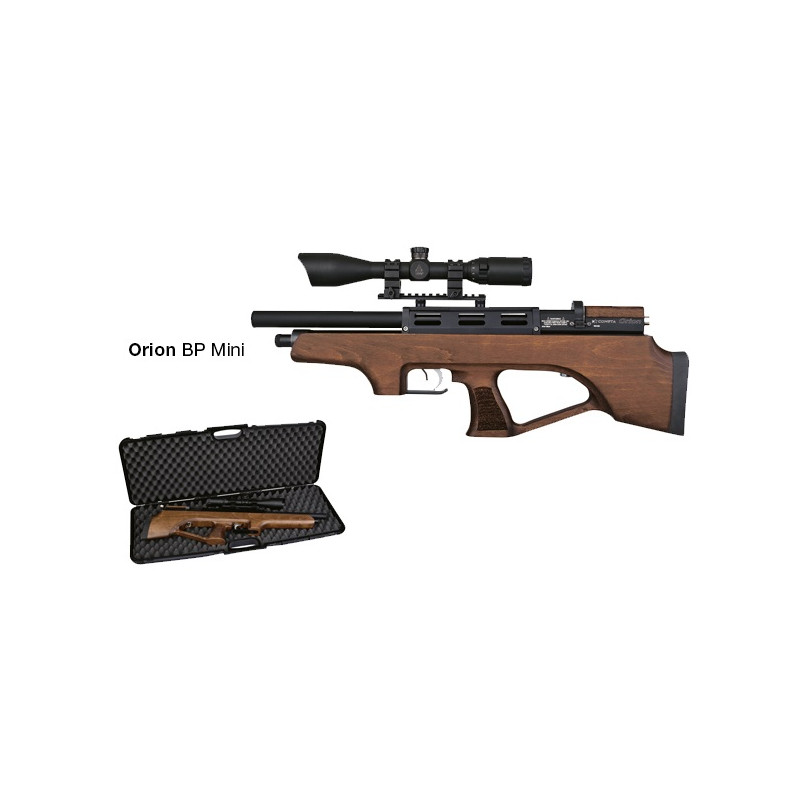 PACK COMETA ORION BULL PUP MINI PCP 4,5MM + VISOR REGULADA