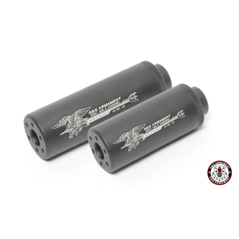 SS-80 SILENCIADOR PRETO TIPO US CCW G&G (G-01-028)