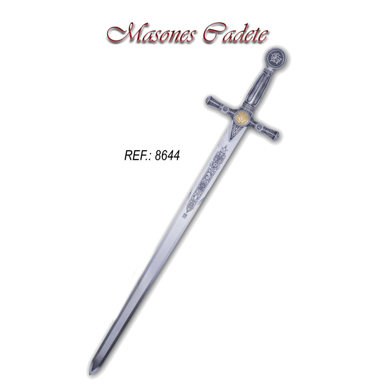 Espada Cadete Masones Plata