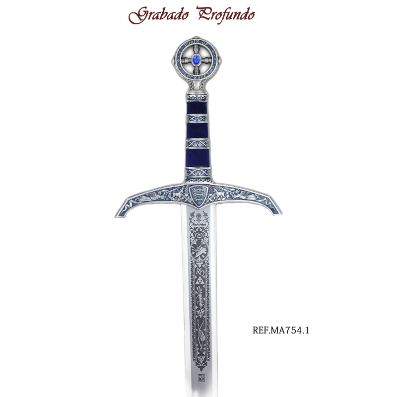 Robin Hood Espada SilverBlue Esmalte