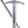 Espada Robin Hood Plata/Esmalte Azul