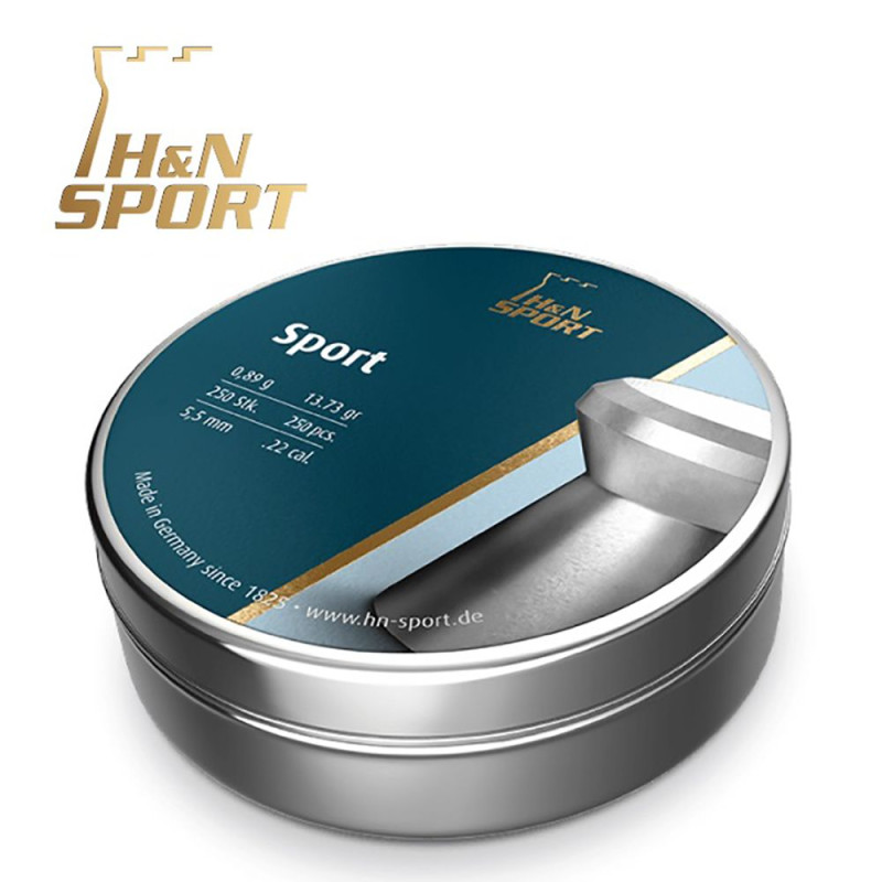 H&N Sport NEW pellet 0,89g barattolo 250 pz. 5,5 millimetri