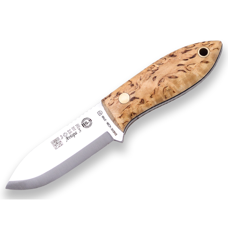 FACA BUSHCRAFT JOKER BS 9 VESPA SCANDI.NECK E FACA DE CINTO REF. CL121