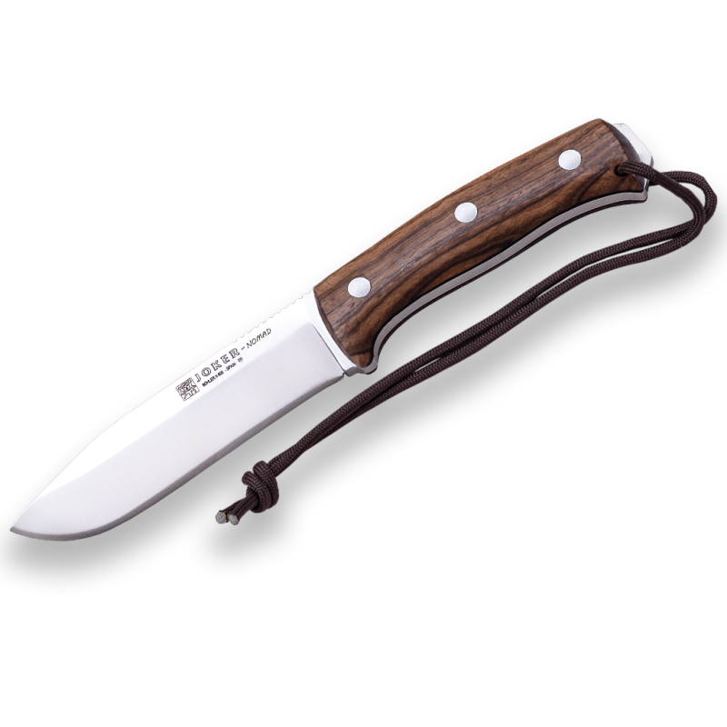 COLTELLO BUSHCRAFT & SURVIVAL JOKER MANICO NOMAD IN TELA MICARTA REF. CN125