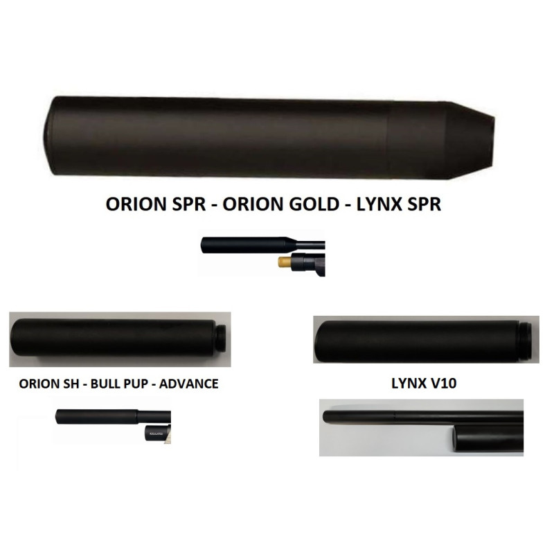 MODERATORE DEL SUONO COMETA SH, BULLPUP E ADVANCE