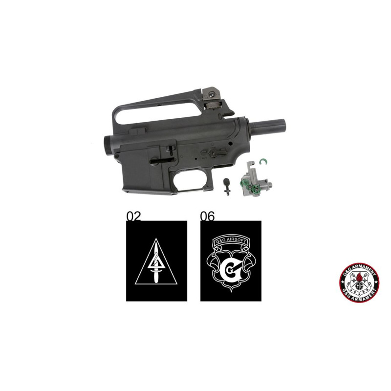 G&G PLASTIC RECEIVER SET- A2