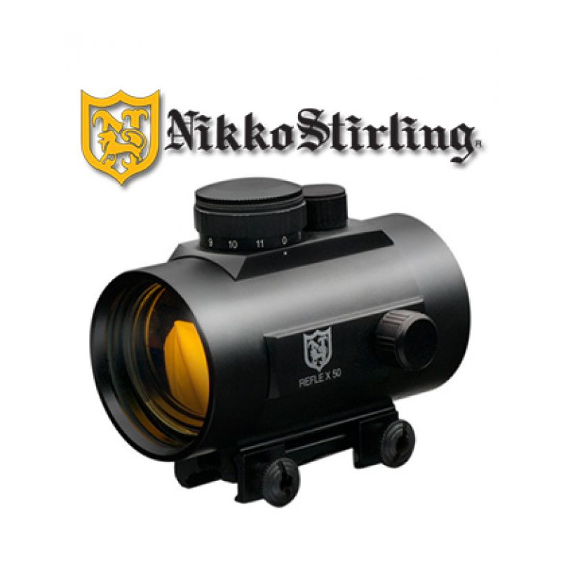 Red Dot NIKKO Stirling 50Mm con 38 Attacco Integrato