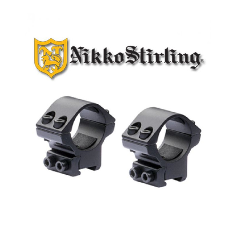 Montura Nikko Stirling Match 38 Tubo 30Mm Bajo