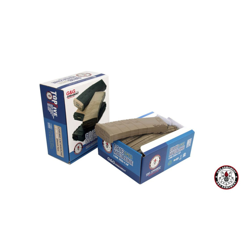 CONFEZIONE 5 CARICABATTERIE ARENA GR16 120BB G&G (G-08-125)